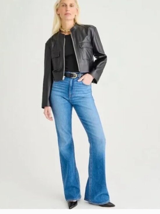 J. Crew Denim - J.Crew Skinny Flare Jeans Timeless Chic Classic Minimalist Preppy Size 28 BW150